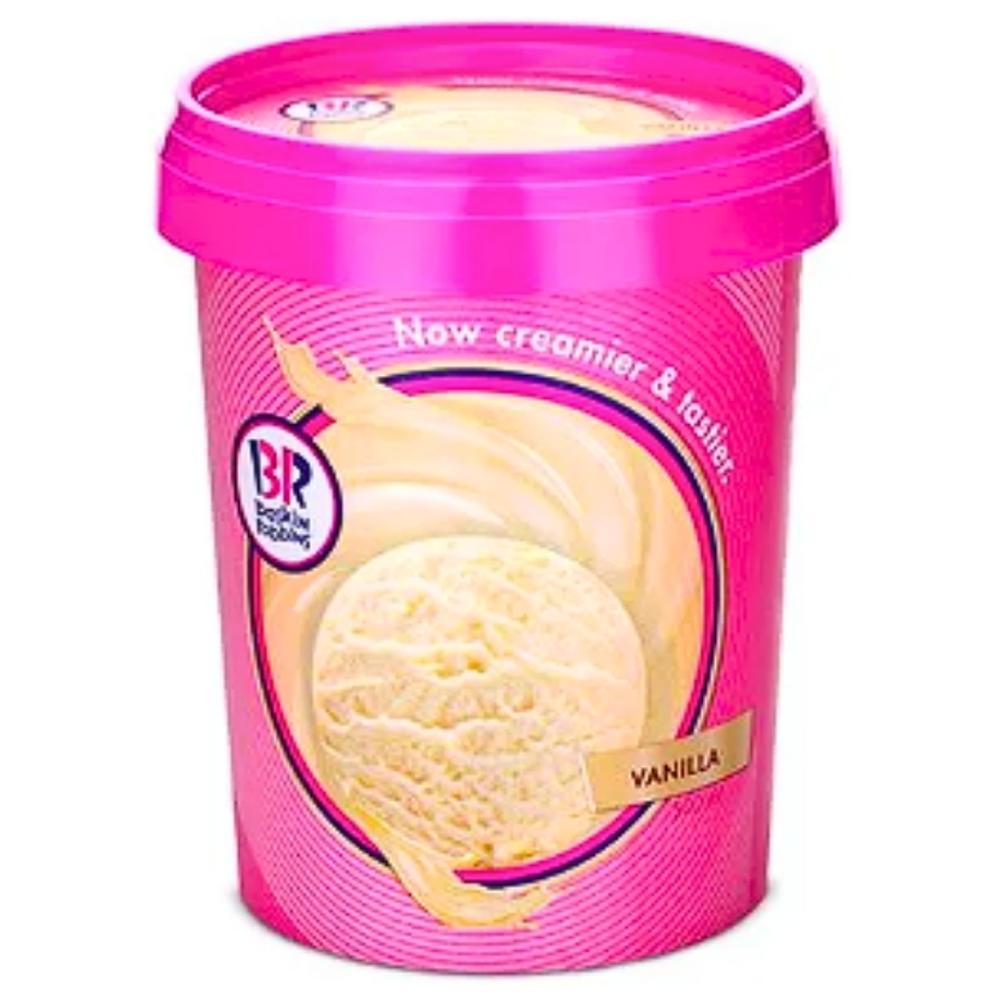 [712340] Pot Glace Vanille Baskin Robbins 500ml.