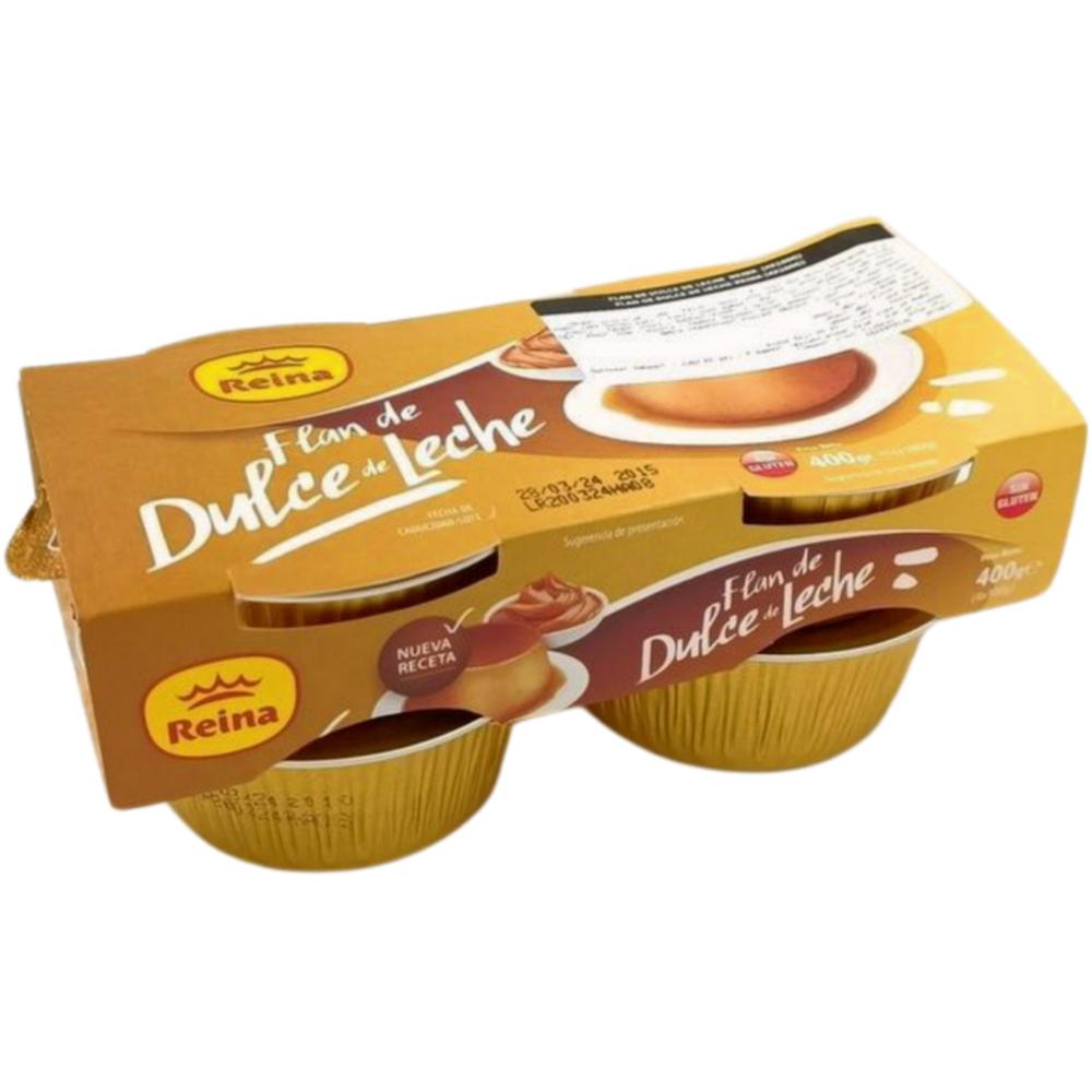 [648284] Flan Dulce De Leche Reina 100g 4 unités.