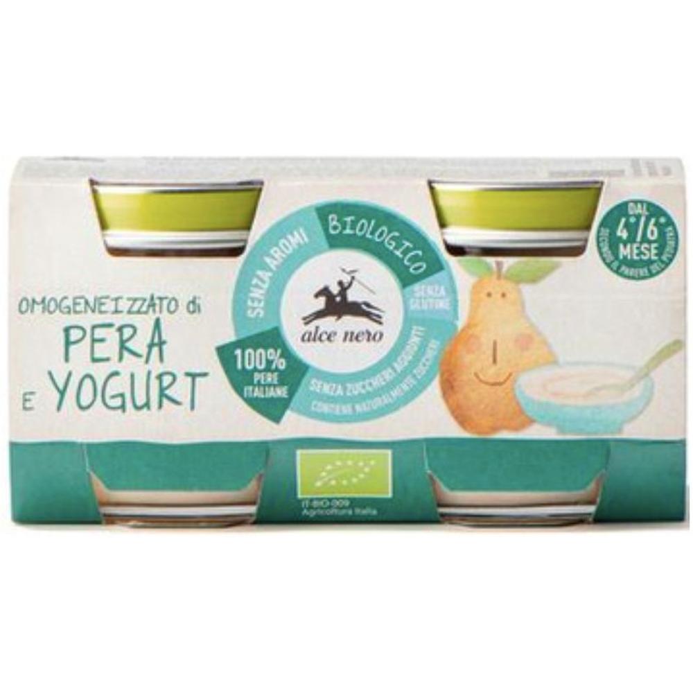 [713653] Yaourt Poire Alce Nero 2 unités de 80g.