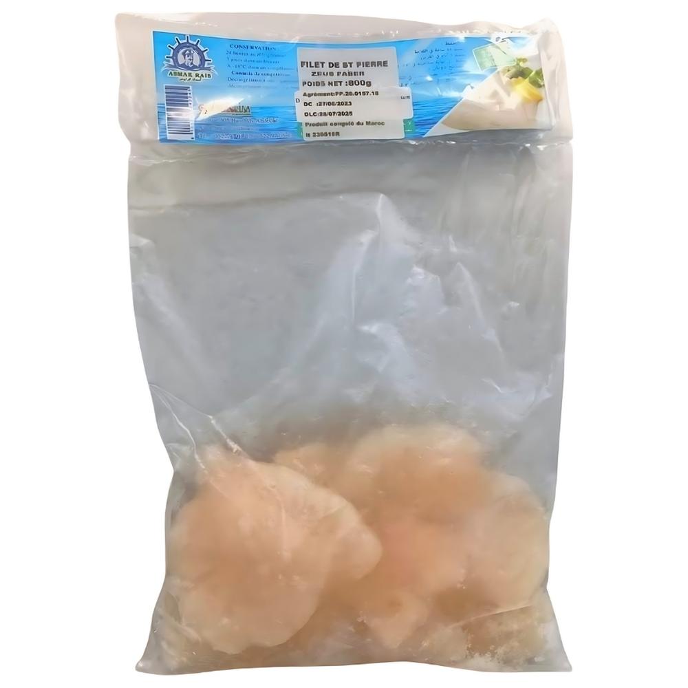[628388] Filet de Saint-Pierre Asmak Raïs 800g