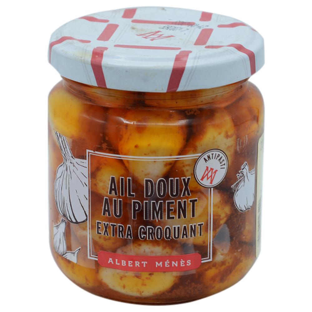 [585396] Ail Doux au Piment Albert Menes 200g.