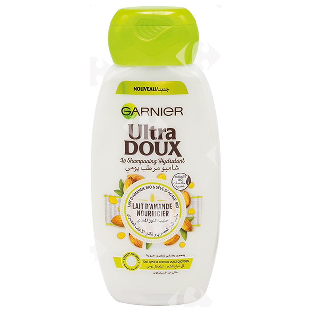 [637189] Shampooing Hydratant Lait d'Amande Ultra Doux Garnier 200ml.
