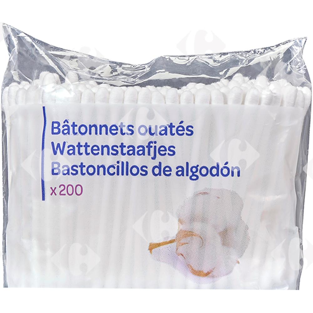 [396833] Bâtonnets Ouatés Carrefour Blanc 200 unités