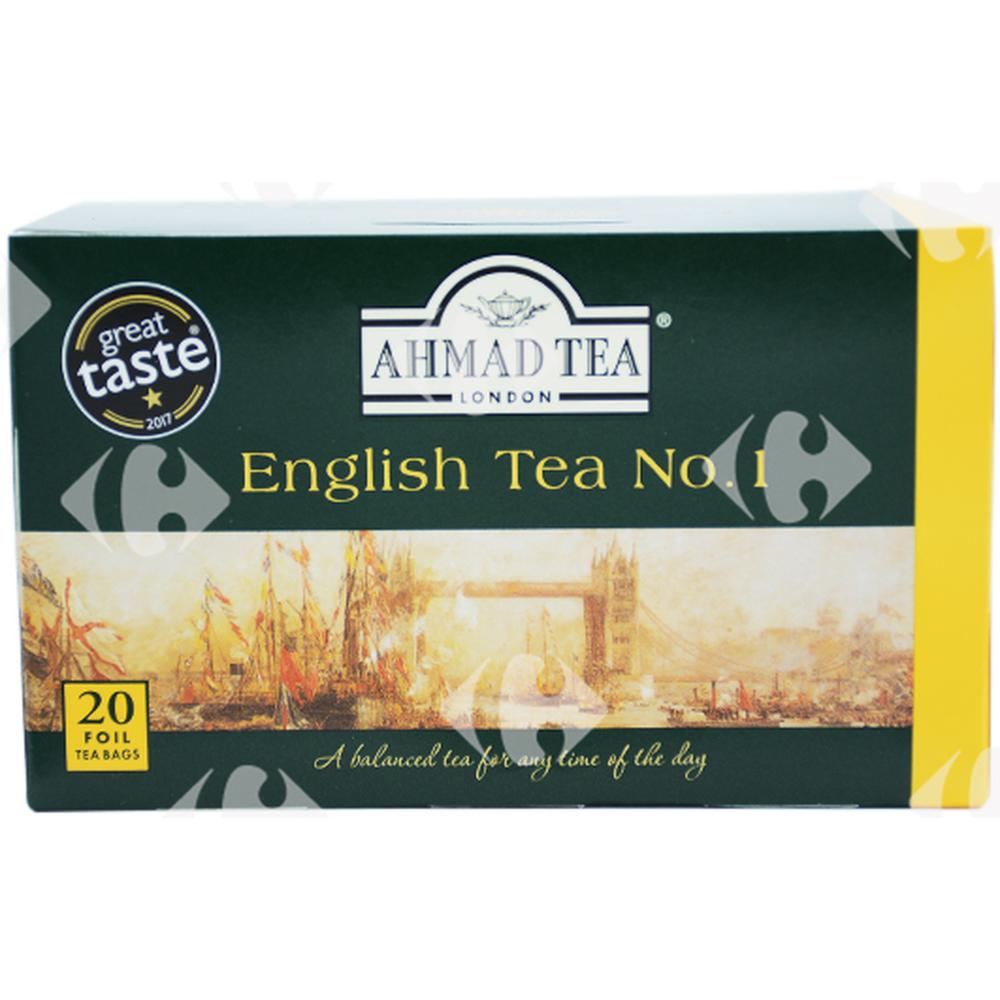 [539244] Aromatisé en Sachets English Tea No.1 Ahmad Tea 20 sachets.