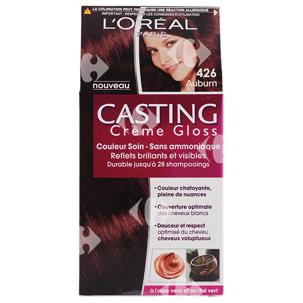[68705] Coloration Crème Auburn 426 sans Ammoniaque Casting.