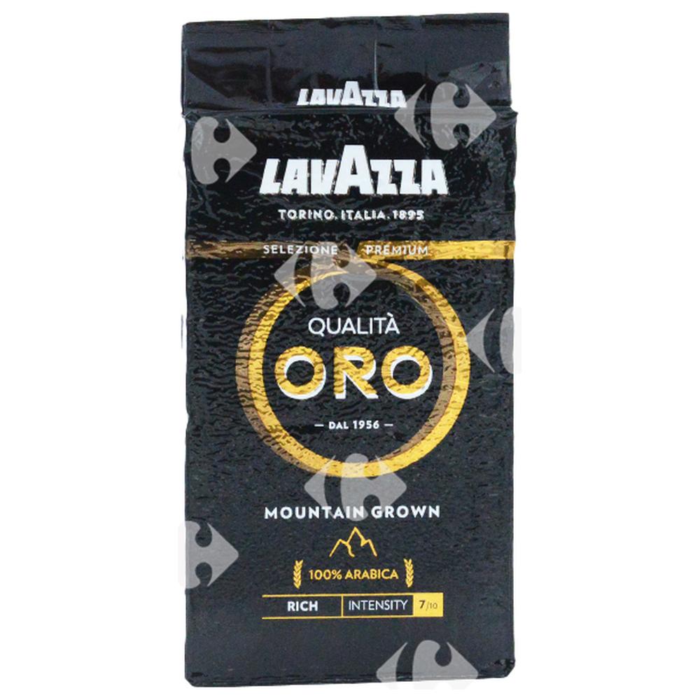 [654918] Café Moulu Qualita Oro Black Lavazza 250g.