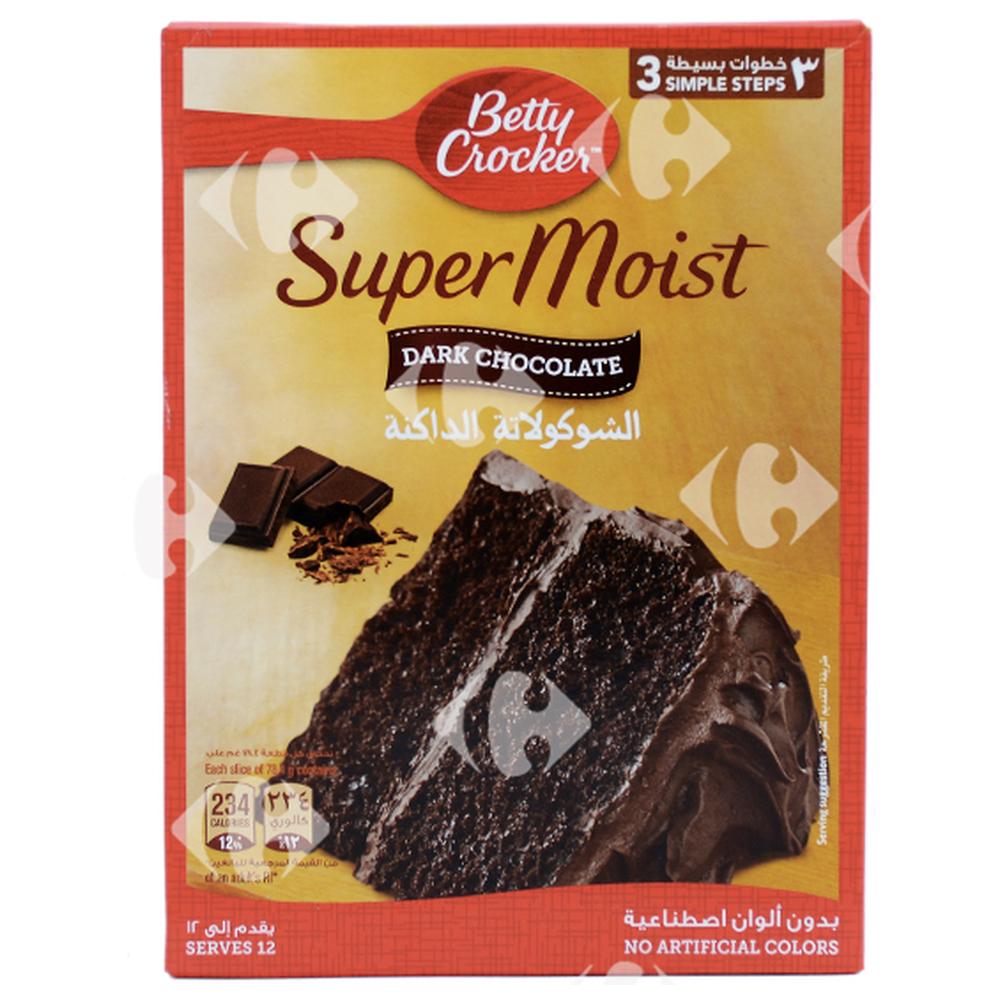 [67870] Gâteaux Chocolat à Préparer Super Moist Betty Crocker 500g.