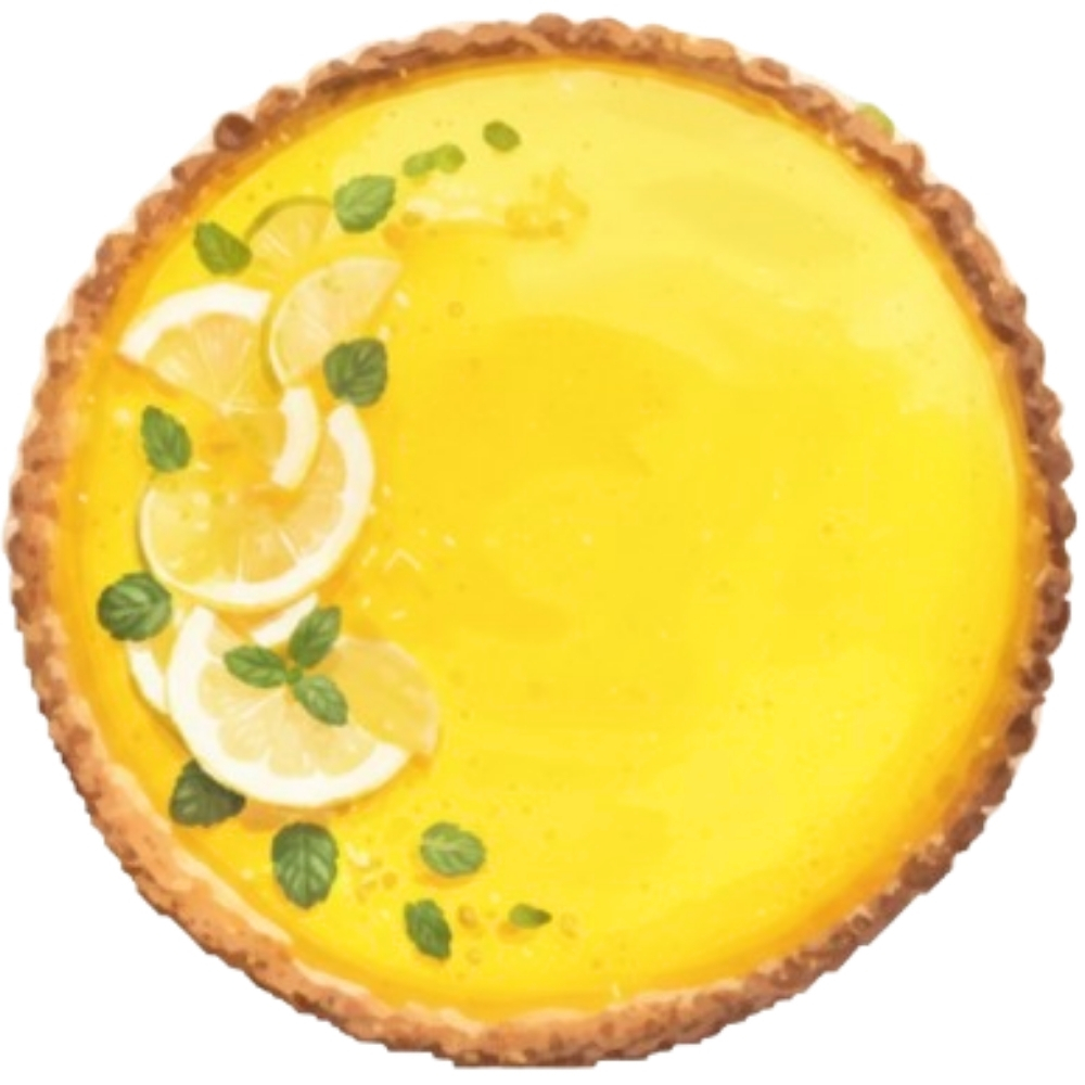 [161234] Tarte au citron 10 personnes.
