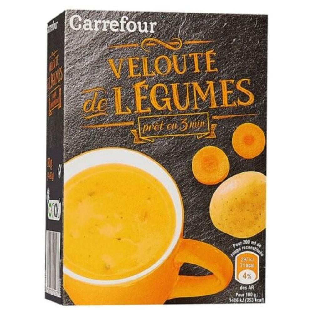 [644099] Soupe Déshydratée aux Légumes Carrefour Cdm 4x20g