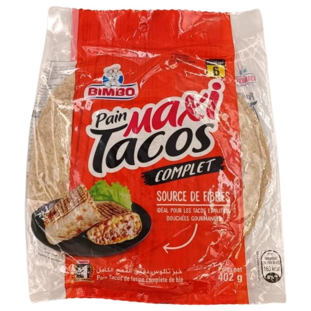[693481] Maxi Tacos Complet Bimbo 402g 6 unités.
