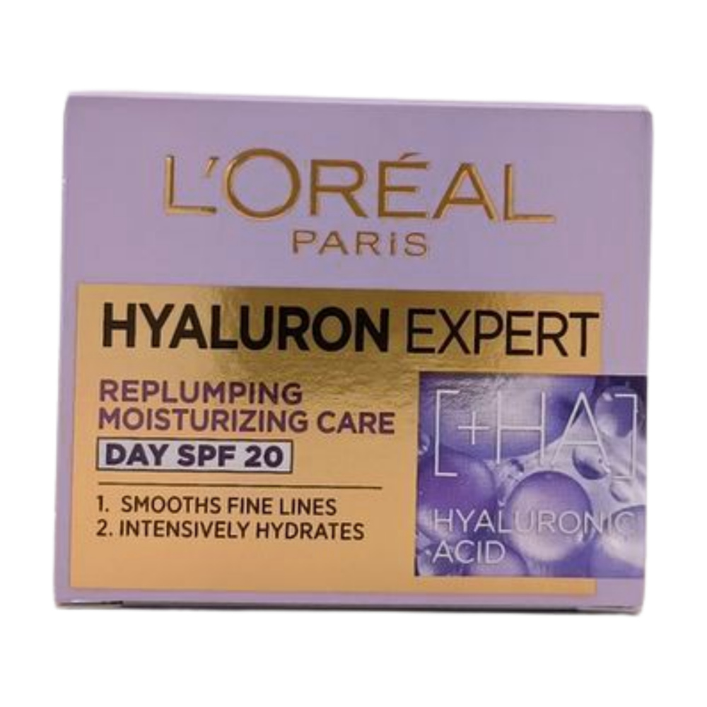 Crème Jour SPF 20 Hyaluron Acid Skin Expert L'Oréal Paris 50ml.
