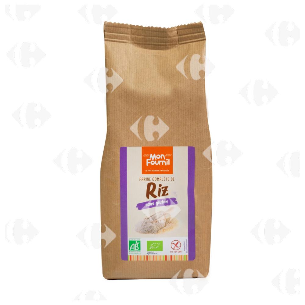 [571137] Farine Complète de Riz Sans Gluten Bio Mon Fournil 400g