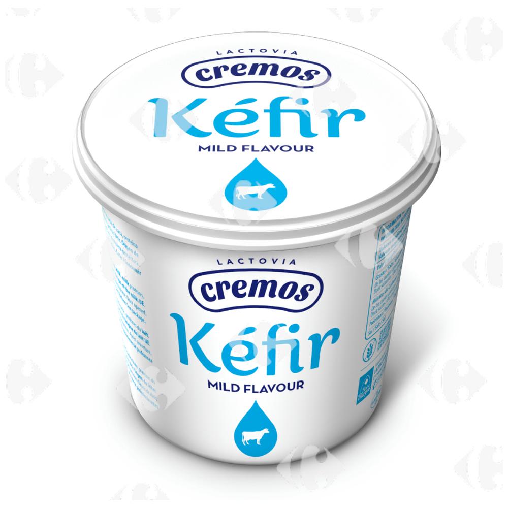 [628472] Yaourt Brassé Kefir Cremos Sans Sucre Flor de Burgos 650g.