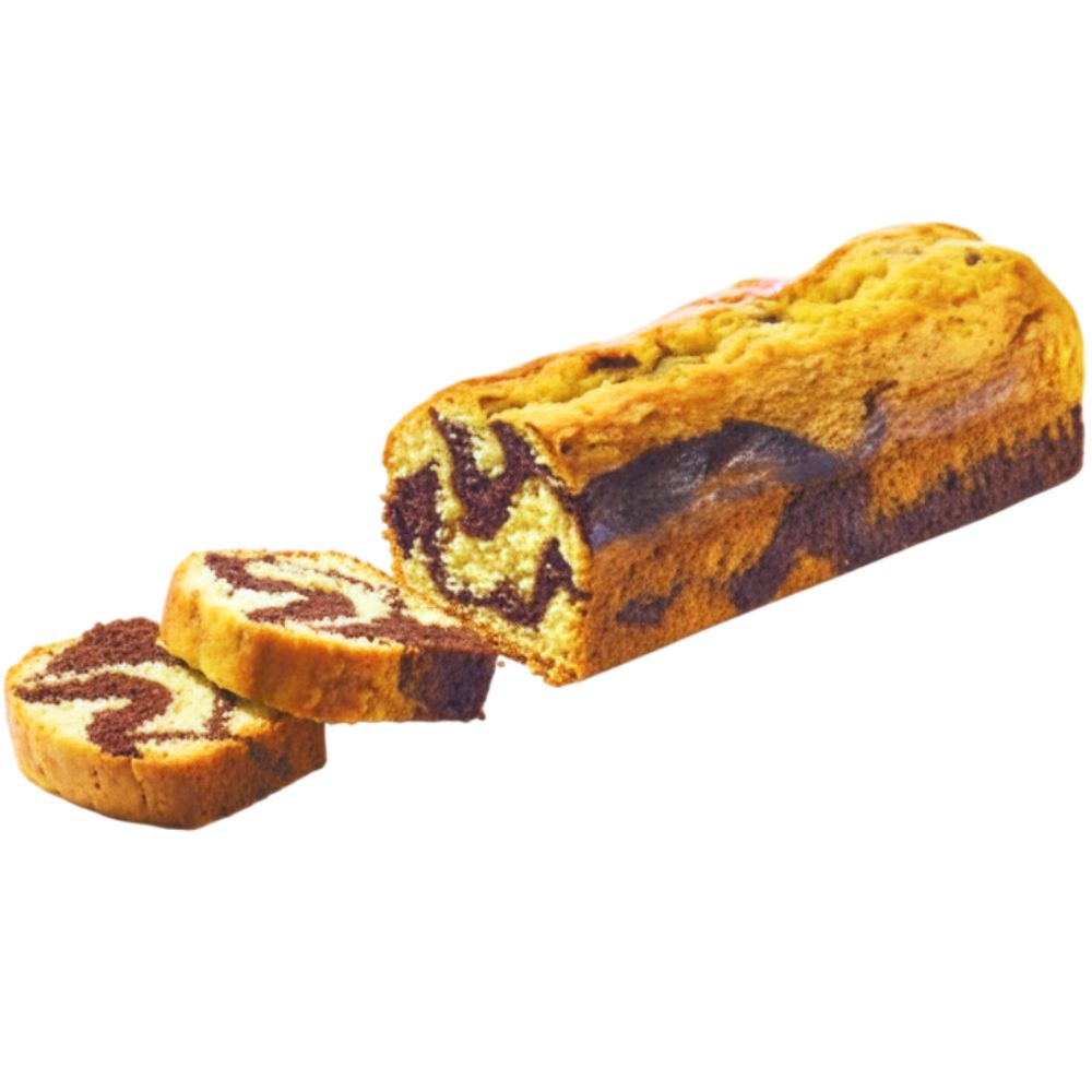 [161311] Cake Marbré Grand Modèle à La Pièce.