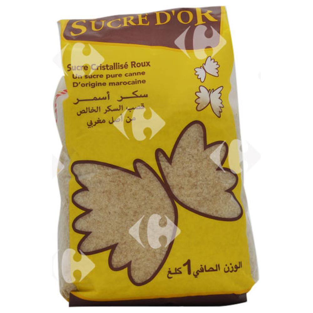 [227491] Sucre Roux Granulé Sucre D'Or Sukari 1kg