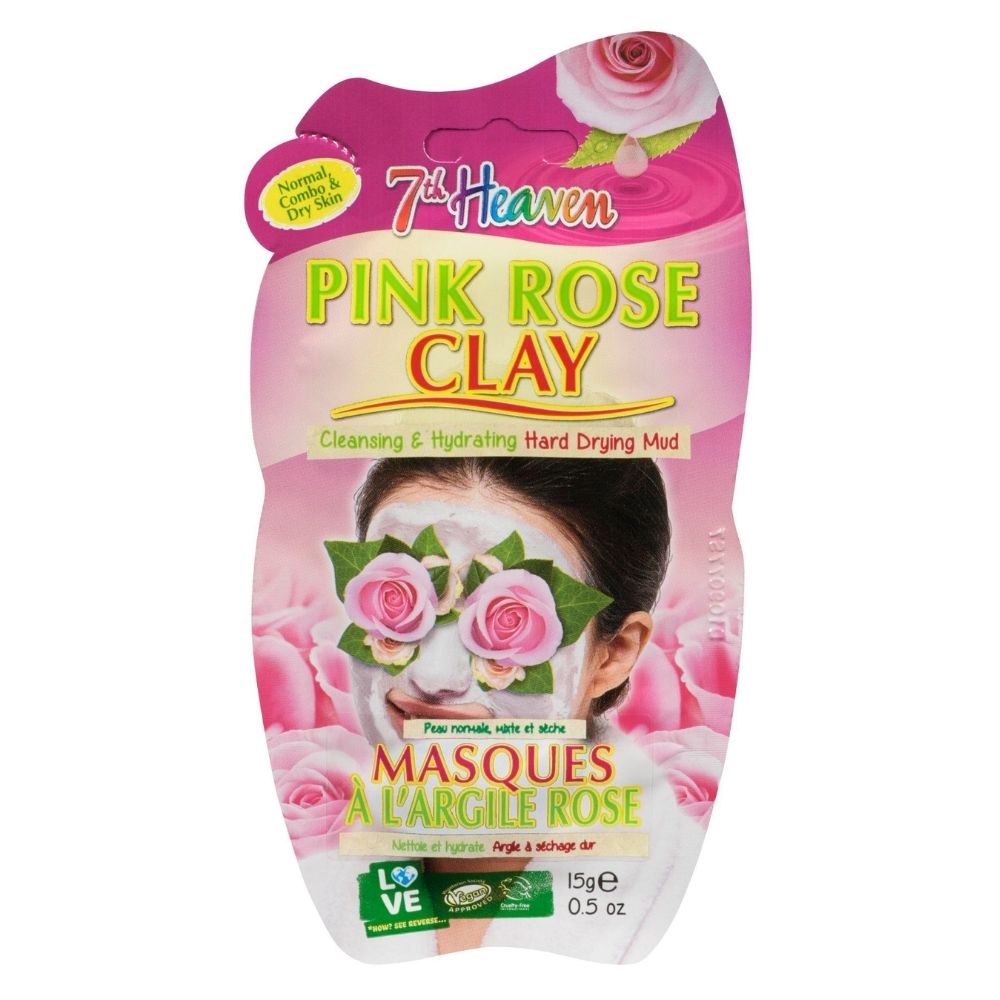 [637186] Masque à l'Argile Rose 7th Heaven 15g