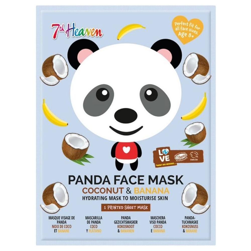 [654597] Masque Tissu Panda Noix de Coco et Banane 7th Heaven