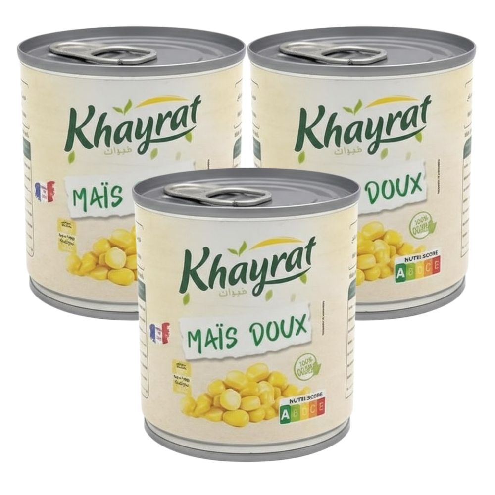 Tripack de Maïs Khayrat 3x184g.