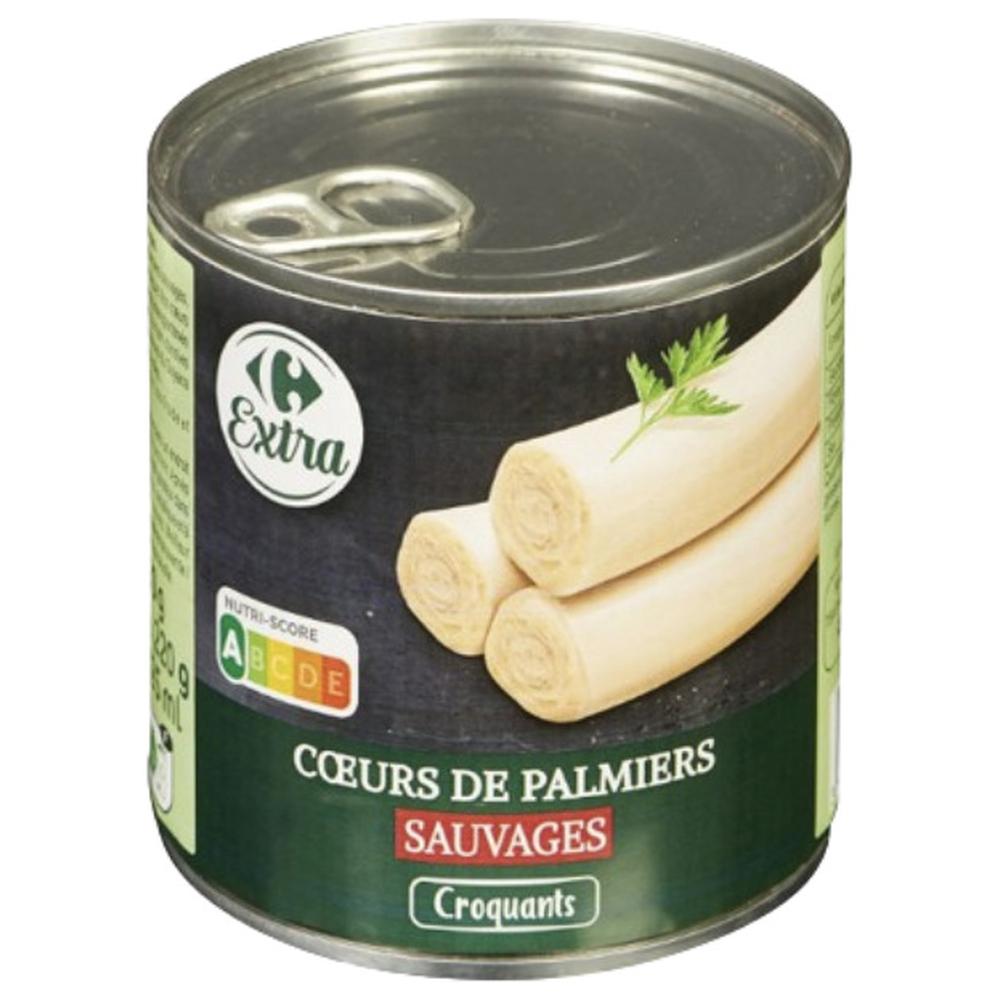 [644052] Cœur de Palmier Sauvage Carrefour 220g.