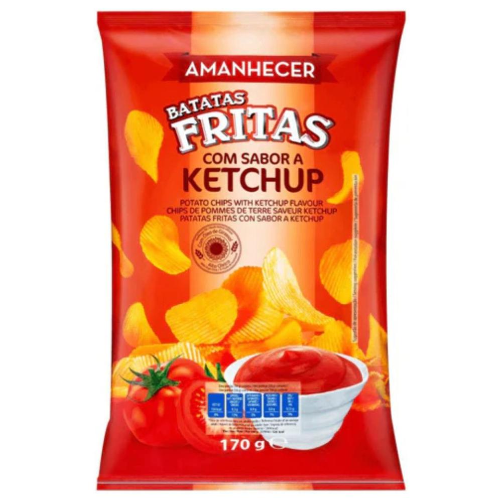 [714285] Chips Ondulées Saveur Ketchup Amanhecer 170g