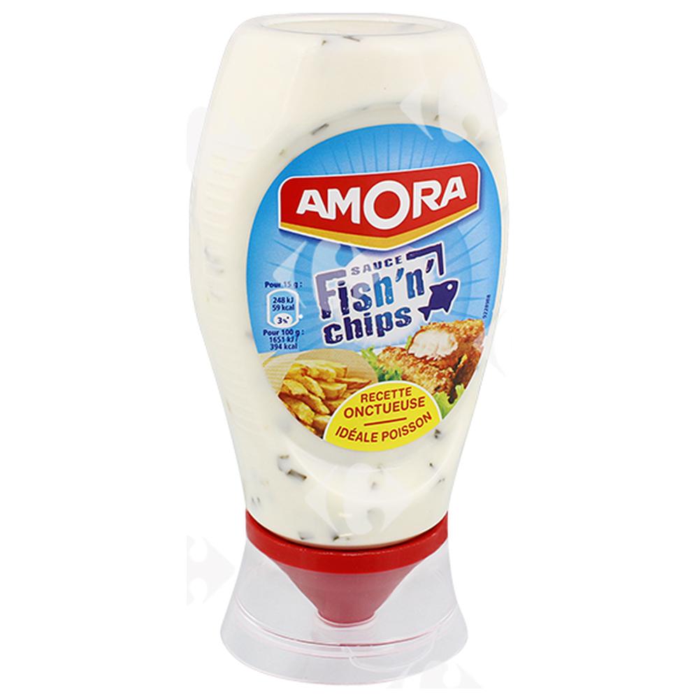 Sauce Fish'N' Chips Amora 251g.