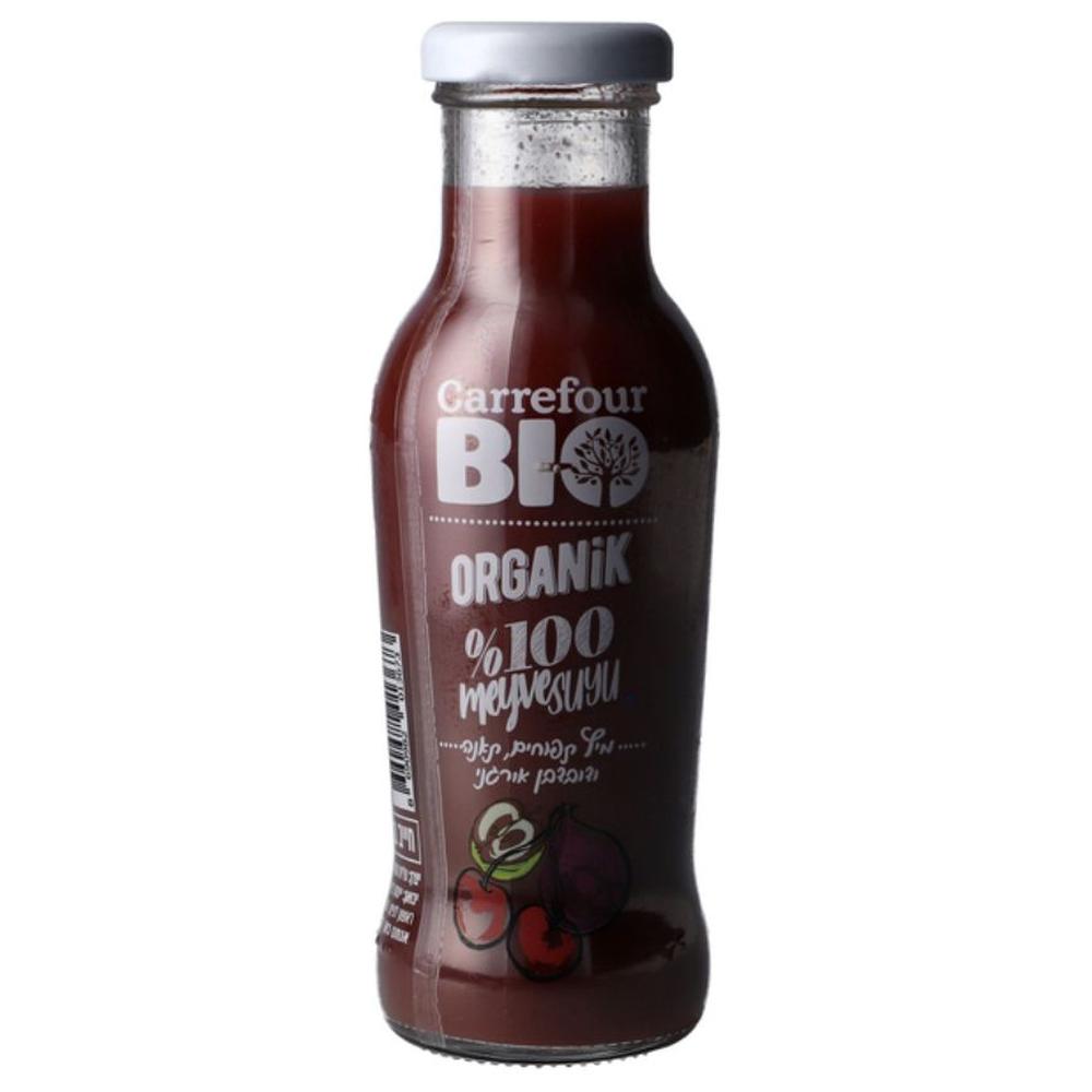 Pur Jus Bio Pomme Figue Cerise Carrefour Bio 250ml