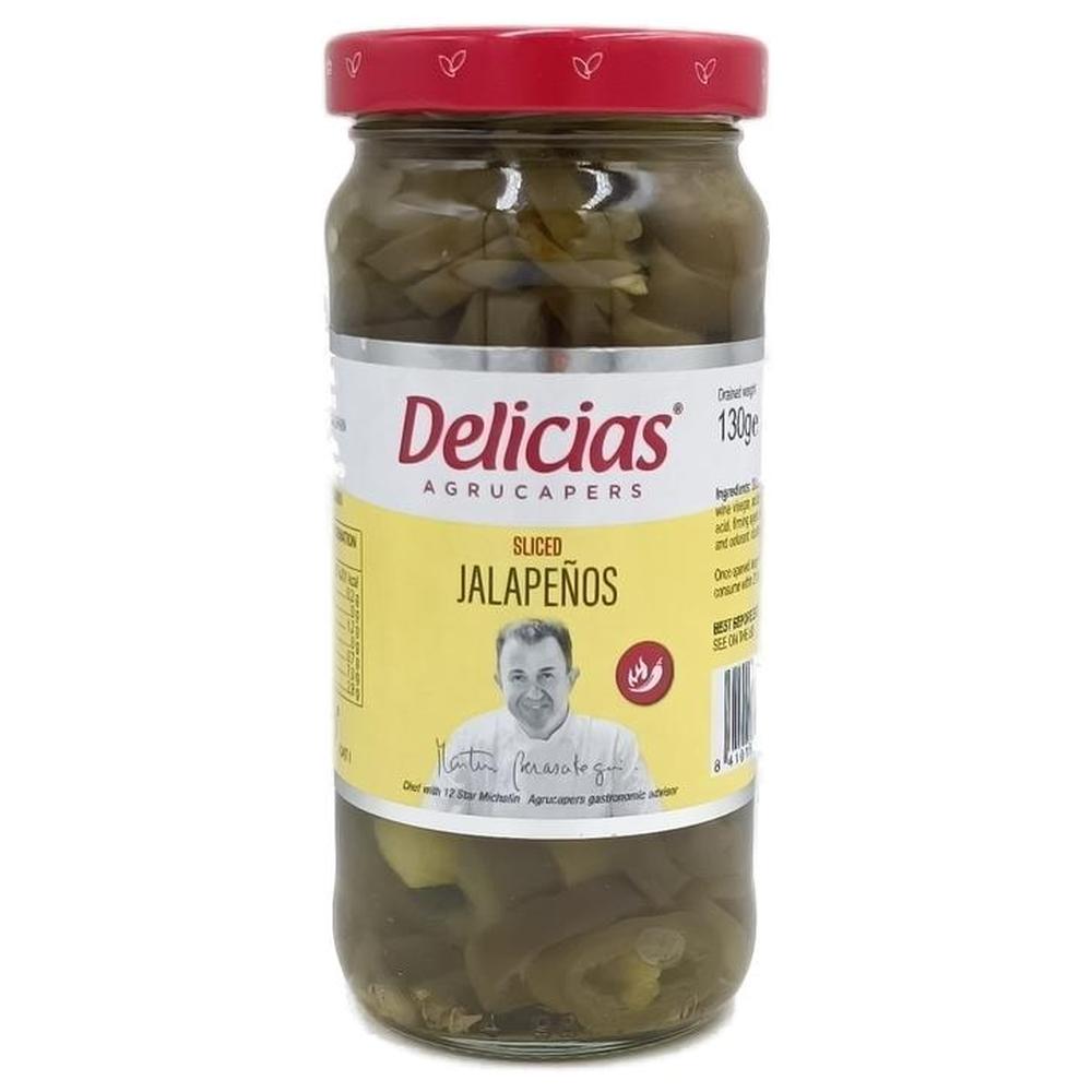Piments Tranches Delicias 300g.