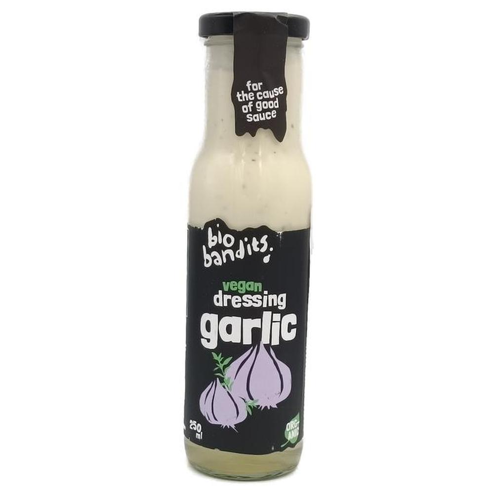 Vinaigrette à l'Ail Bio Bandits 250ml.