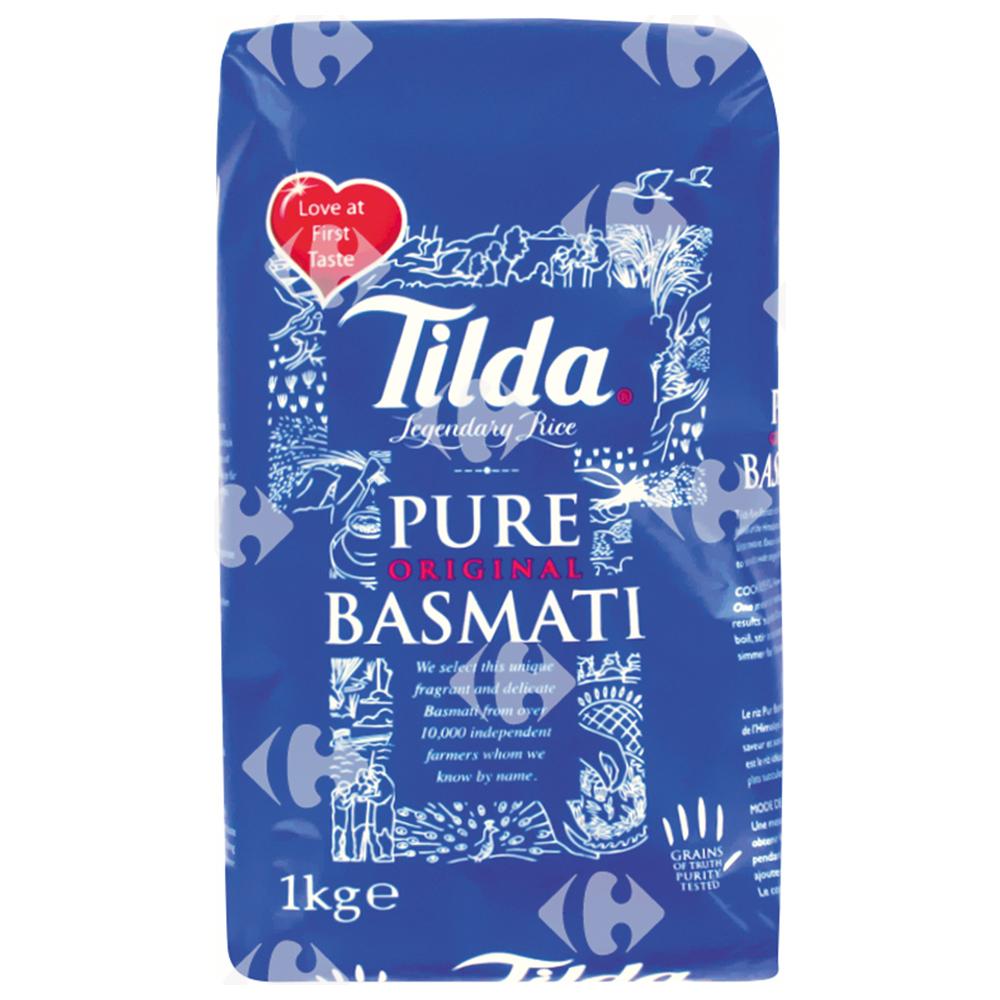 [625500] Riz Basmati Pur Original Tilda 1Kg.