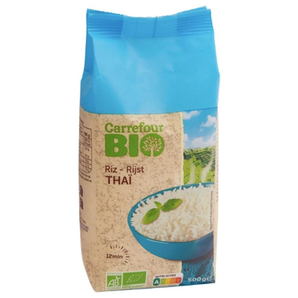 Riz Thaï Carrefour BIO 500g.