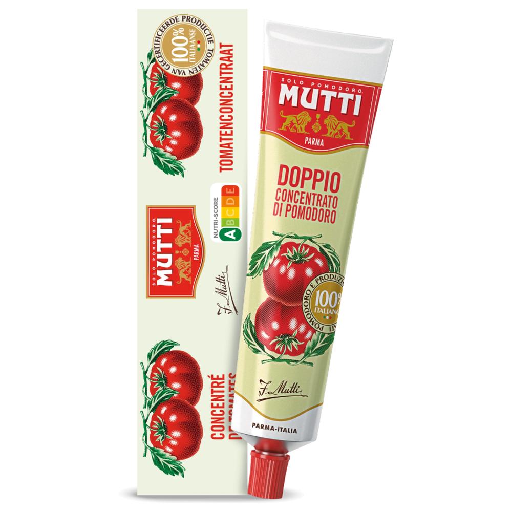 Tube Double Concentré Tomate Mutti 130g.