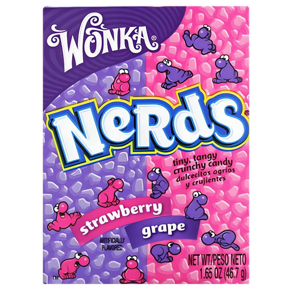 Bonbons Grape Strawberry Nerds 46G