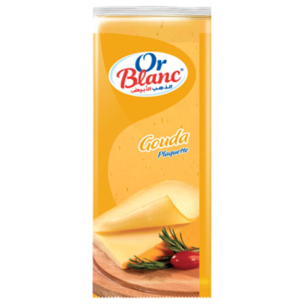[640307] Fromage Gouda en Plaquette Or Blanc 235g.