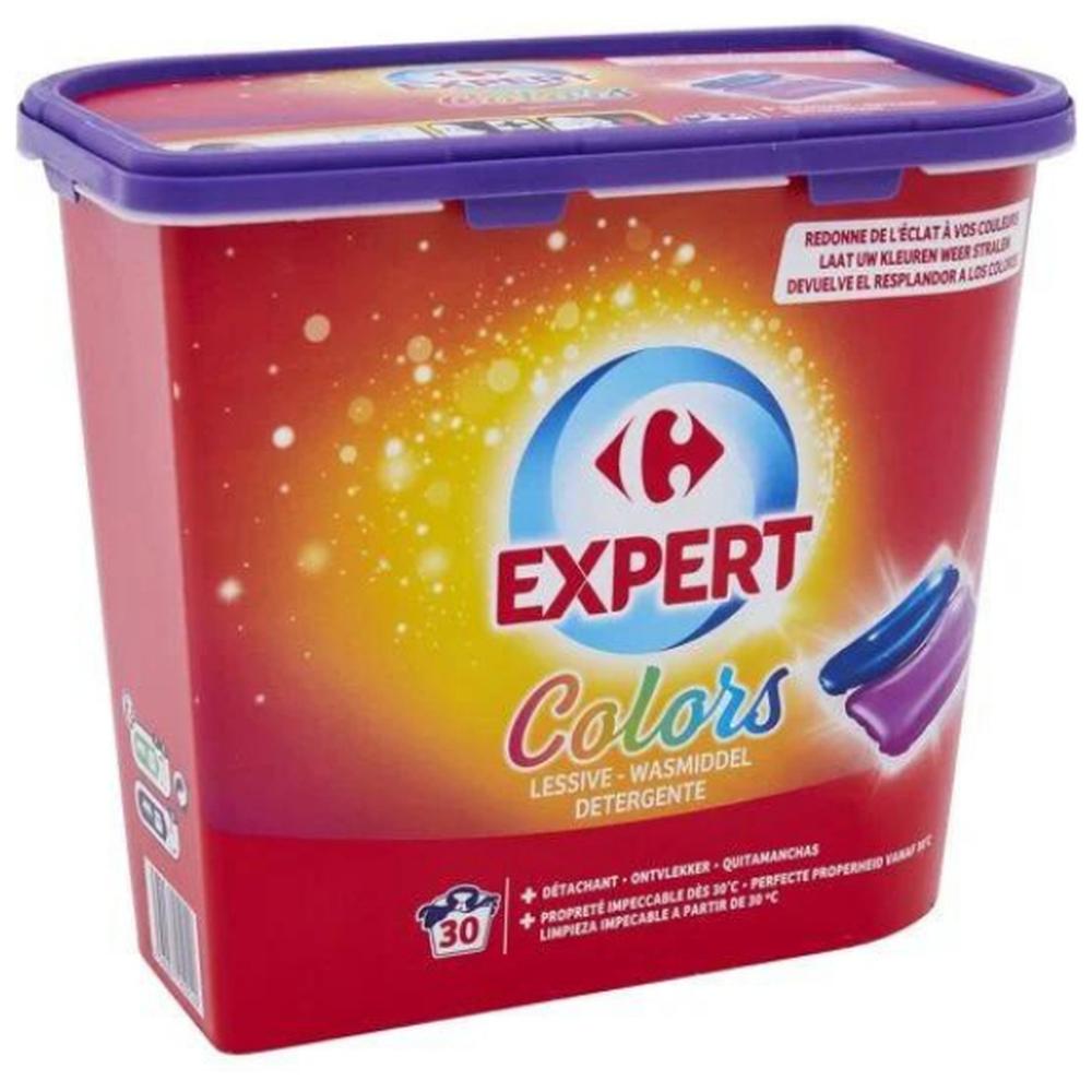 Lessive Capsule Couleur Carrefour Expert 735g