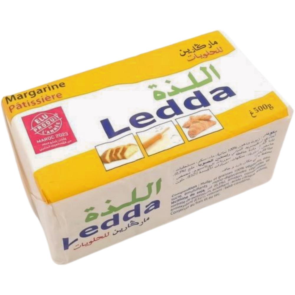 [212116] Margarine Patissière Plaquette Ledda 500g.