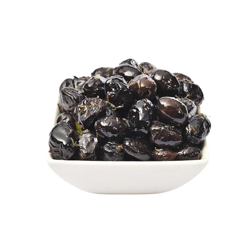 Olives Noires aux Herbes de Provence en Bocal VL