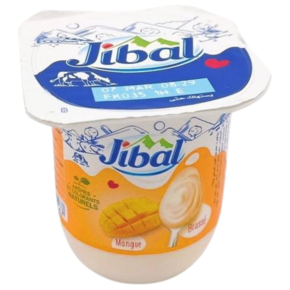 [495839] Yaourt à Cuillère Mangue Velouté Jibal 110g.