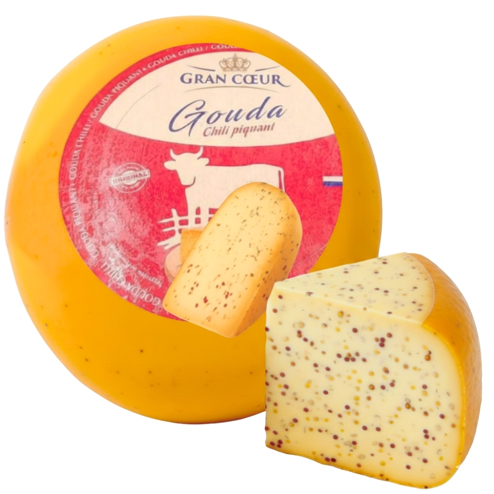 [622226] Gouda Chili Piquant Gran Cœur 100g.