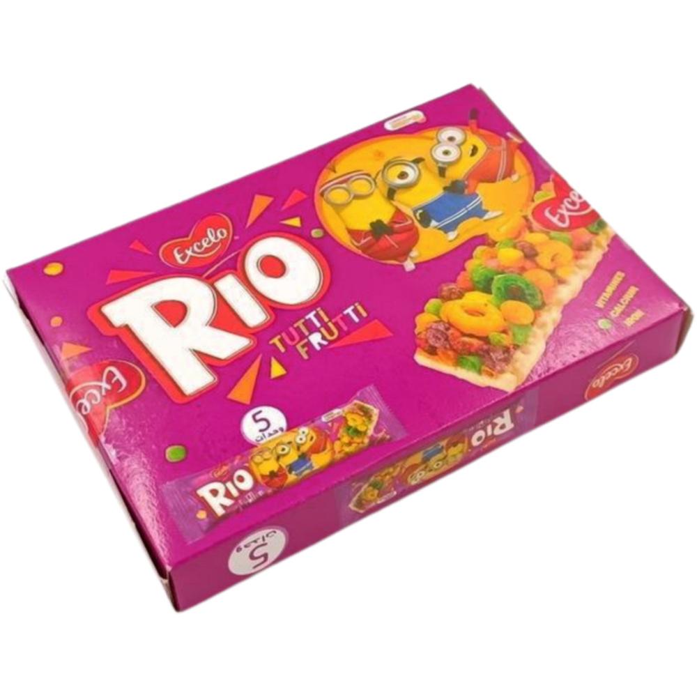 Pack Barres Céréalières Tutti Frutti Rio 23g 5 unités.