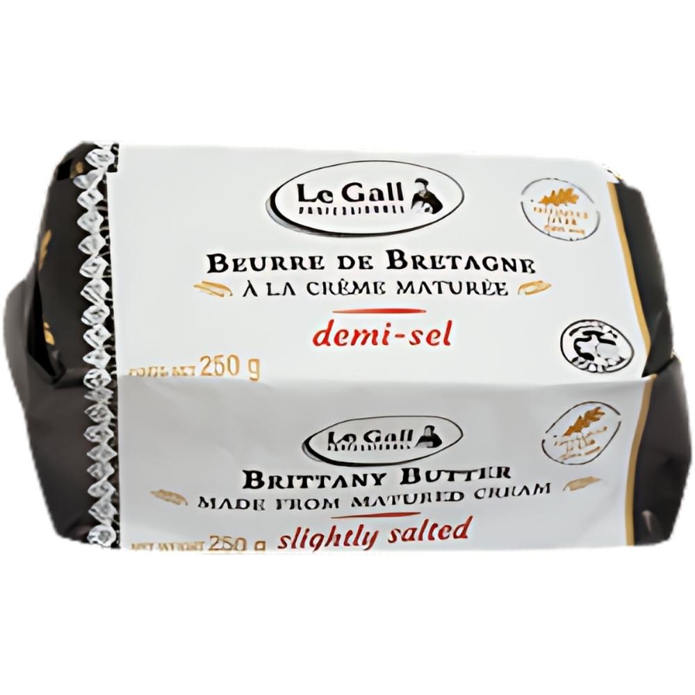 [710758] Beurre Crème Maturée Moulé Demi-Sel Le Gall 250g.