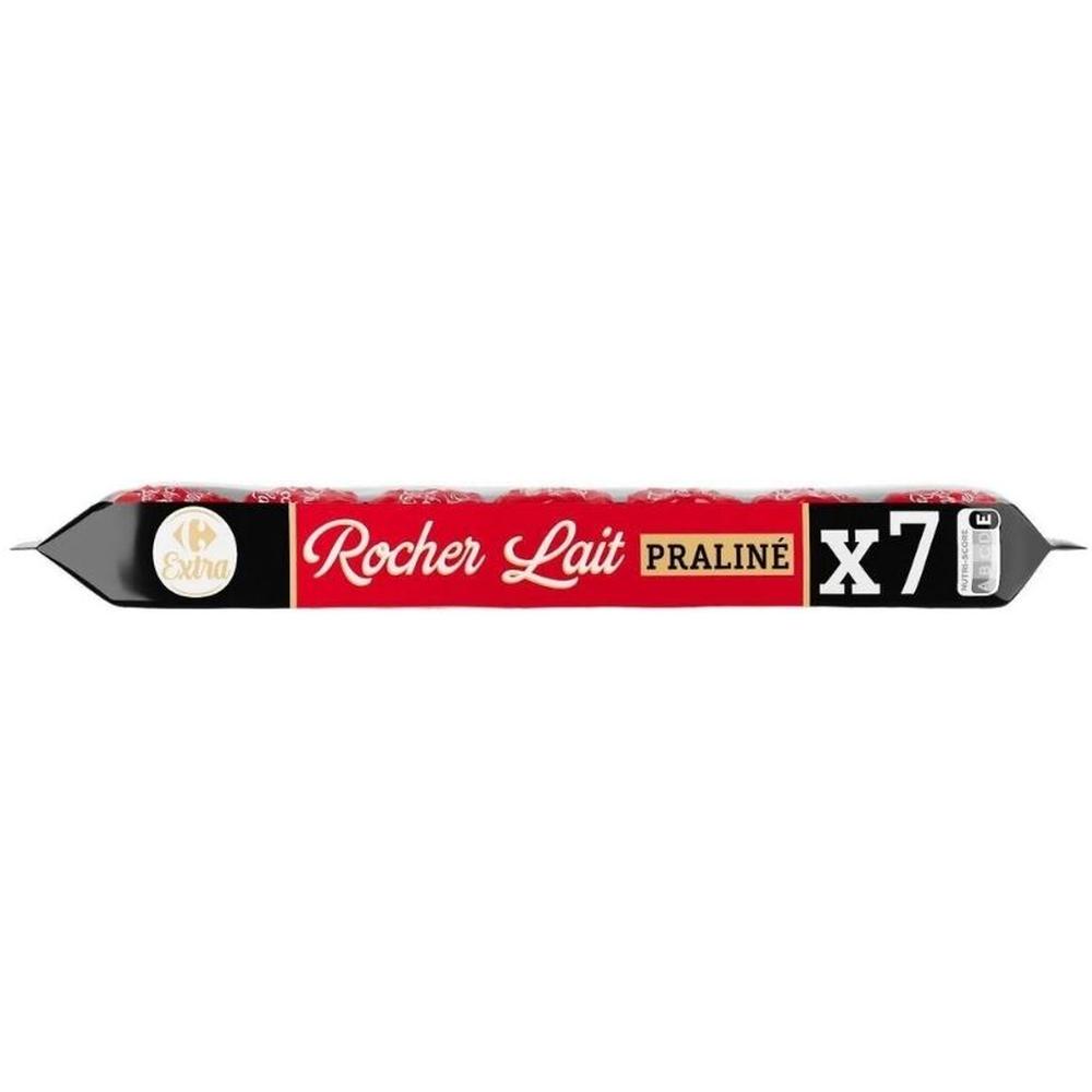 [185054] Chocolat Rocher Lait Carrefour Extra 7x35g