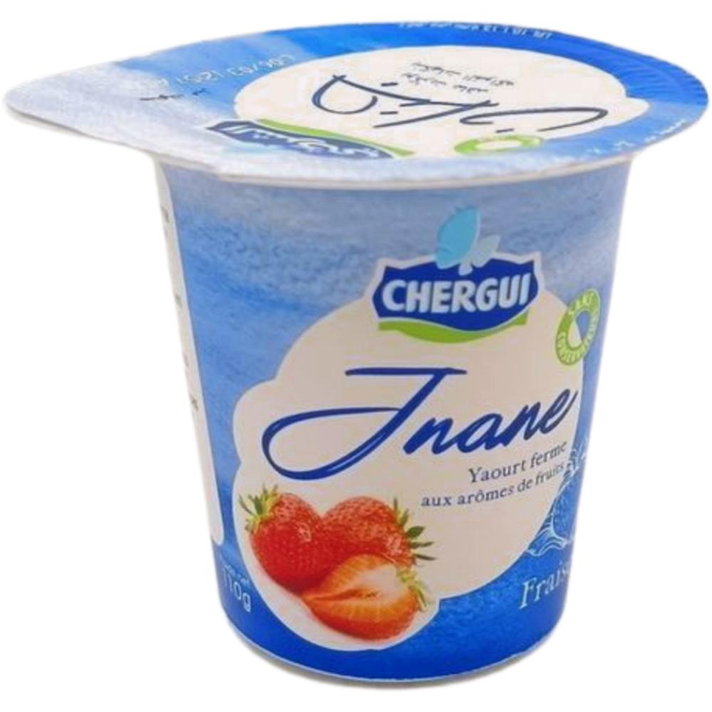 [65483] Yaourt à Cuillère Fraise Jnane Chergui 110g.