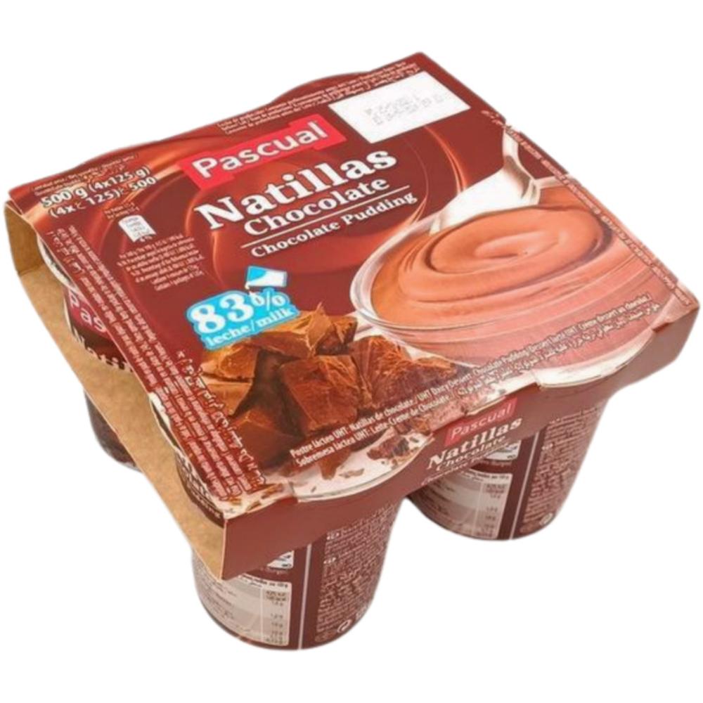 [673979] Dessert Mousse au Chocolat Pascual 125g 4 unités.