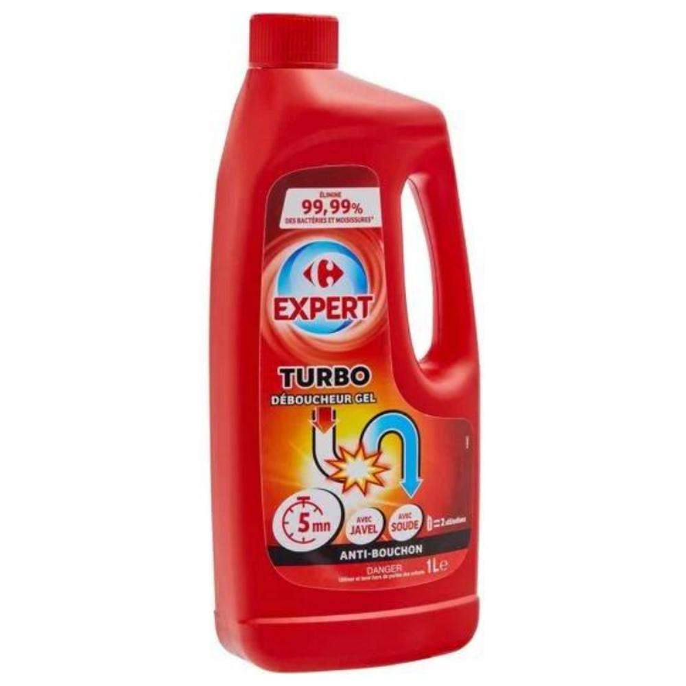 [705668] Déboucheur Gel Turbo Carrefour Expert 1L