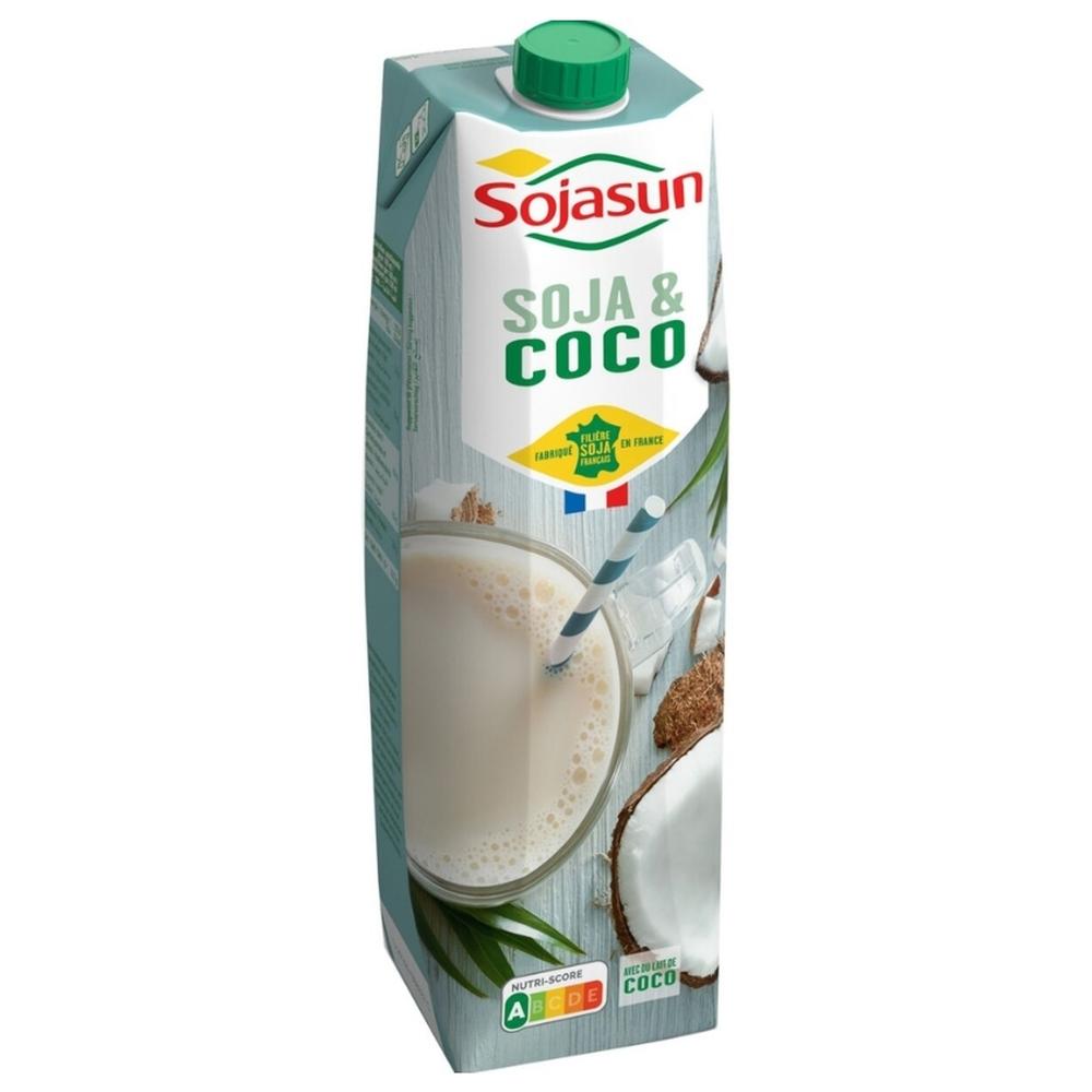 [619218] Boisson au Soja et Coco Sojasun 1L