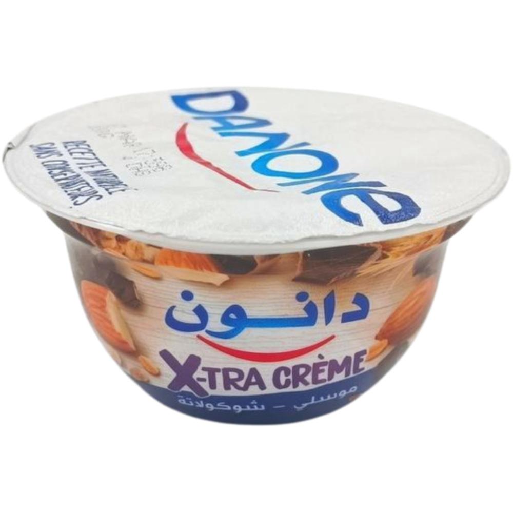 Yaourt à cuillère Chocolat Museli Danone 110g.
