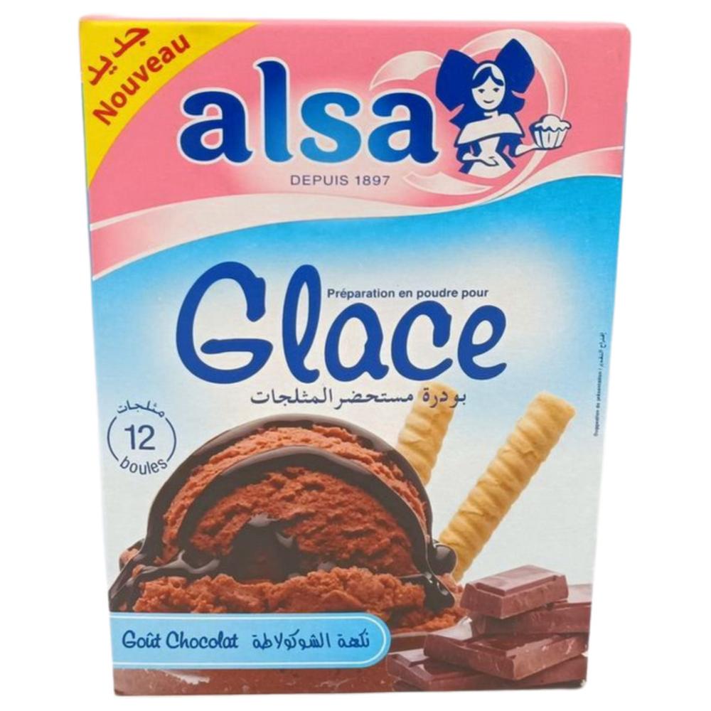 [706610] Crème Glacée Chocolat à Préparer Alsa 110g.