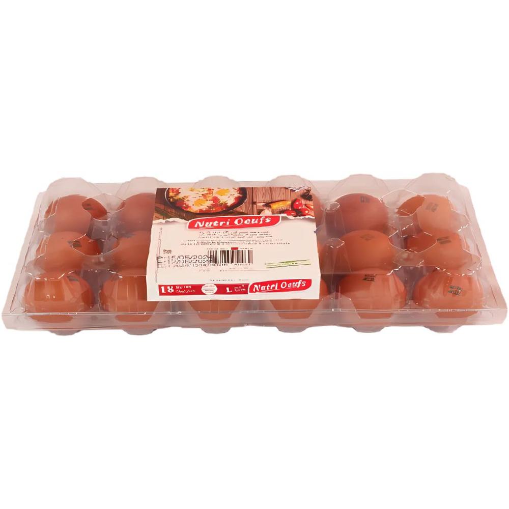 [670156] Oeufs Gros Calibre Ovocorp Boite de 18 unités