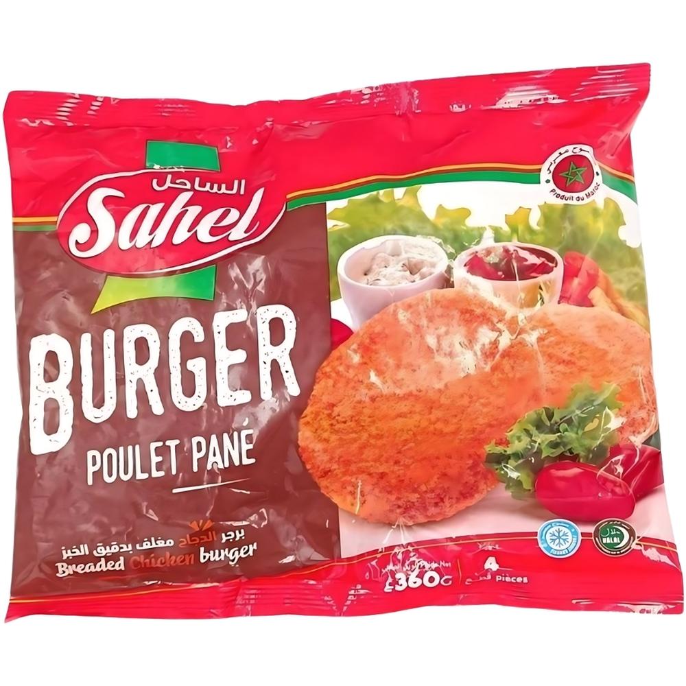 [681415] Burger de Poulet Pané Sahel 360g