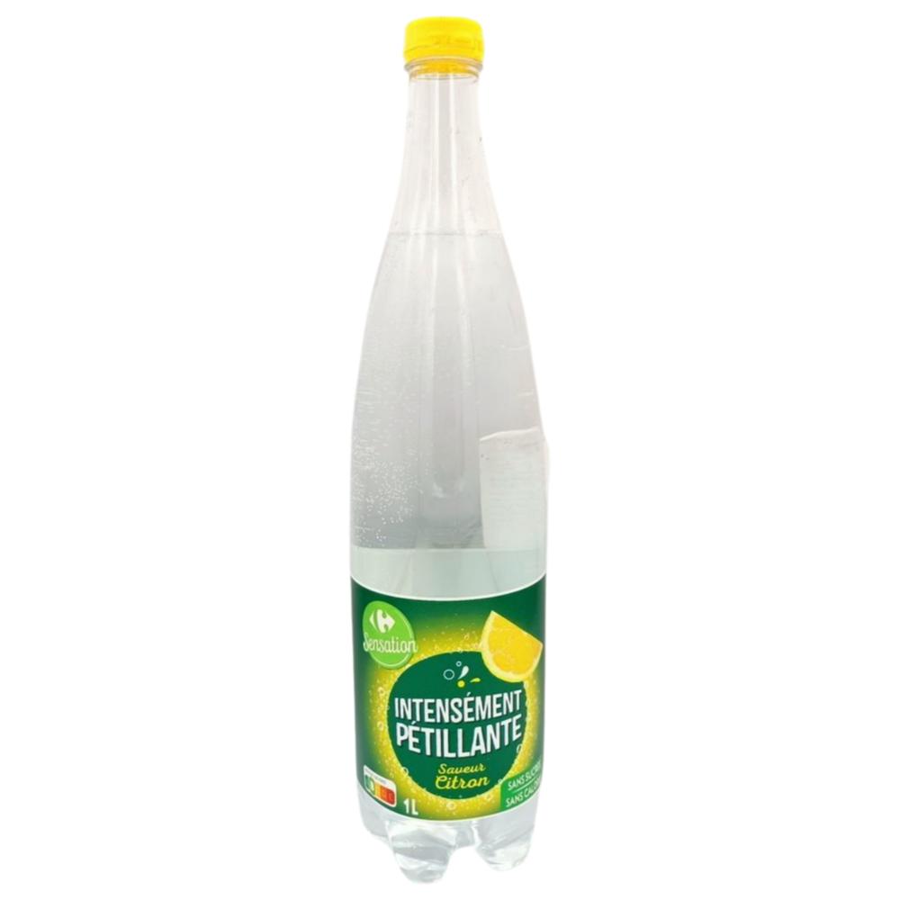 [410912] Eau Gazeuse Aromatisée Citron Vert Carrefour 1L.